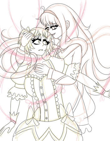 Madoka Lineart