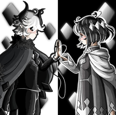 Etihw & Kcalb Finished